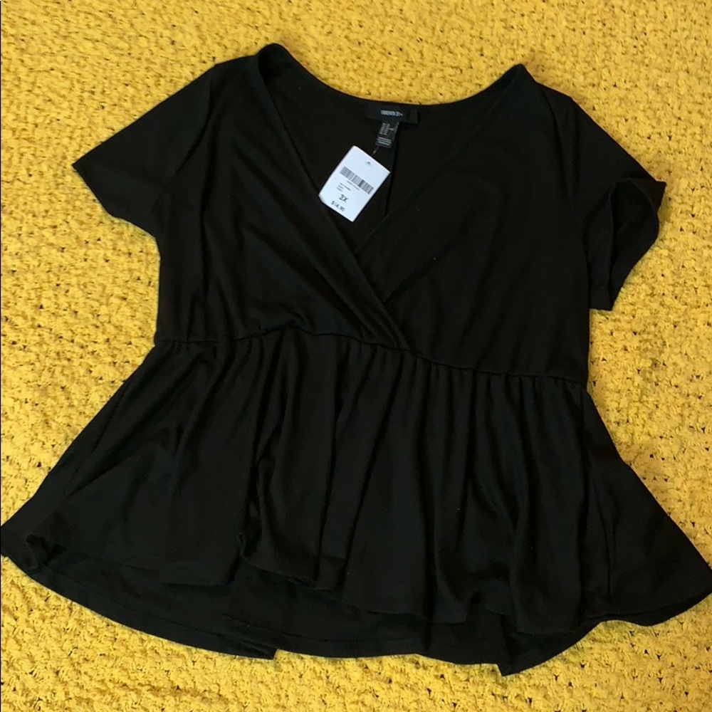 Black Forever 21 Shirt